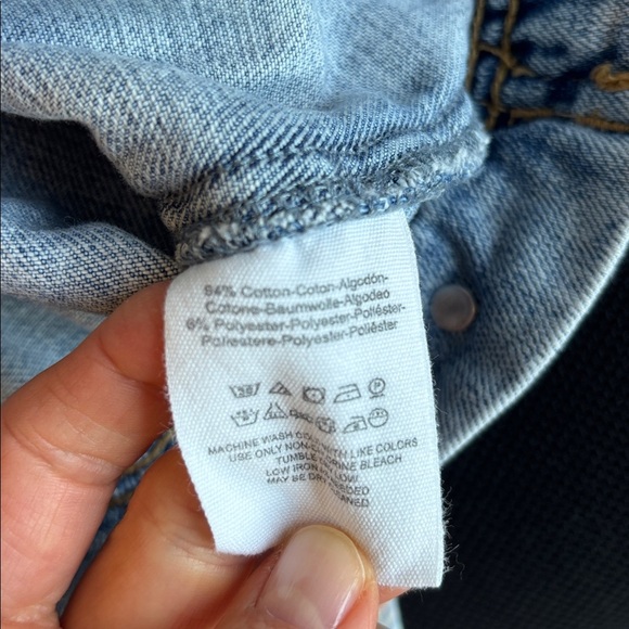 Free People Light Blue Denim Jacket - Picture 6 of 6